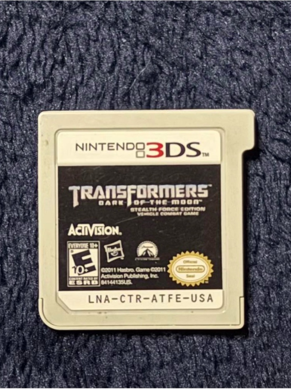 Nintendo 3DS Transformers Dark of the Moon Game
